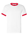 American_AA_BB410_Short_Sleeve_Ringer_Tee_Red_and_White