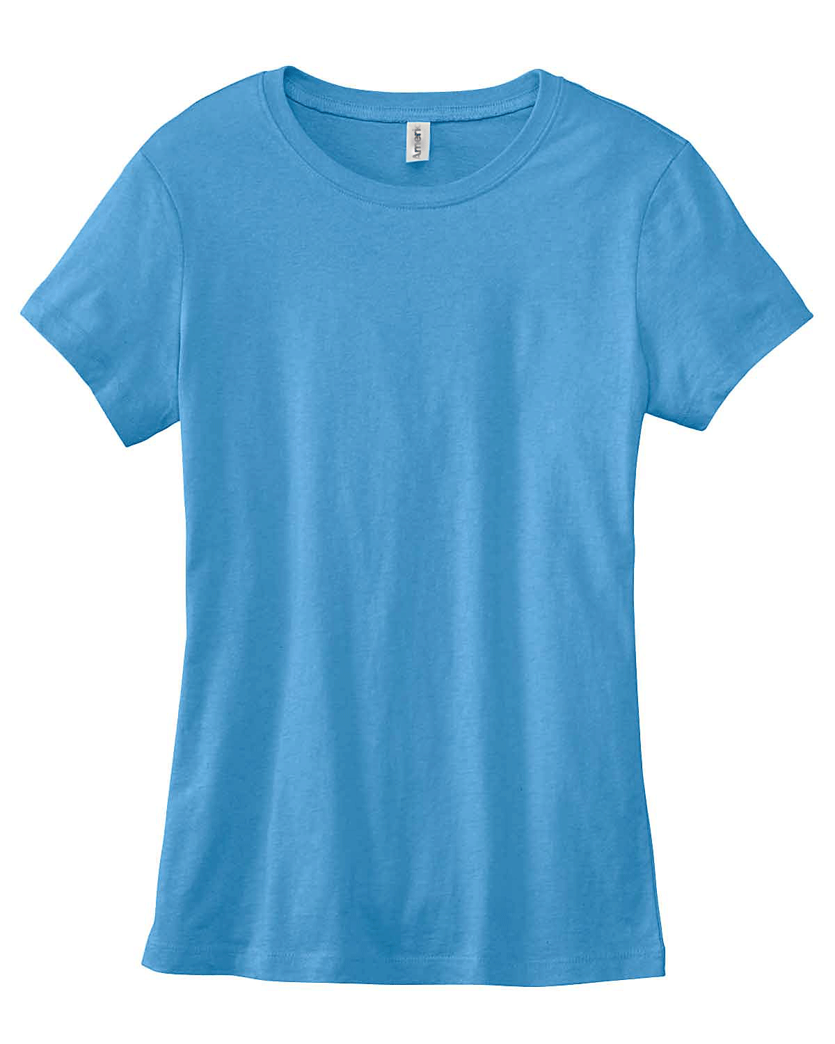 Bella_Canvas_6004_Aqua_Blue_Womens_Favorite_Short_Sleeve_T-Shirt