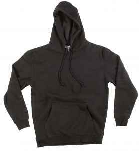 Spectra-4000-Adult-pullover-hooded-fleece-Black